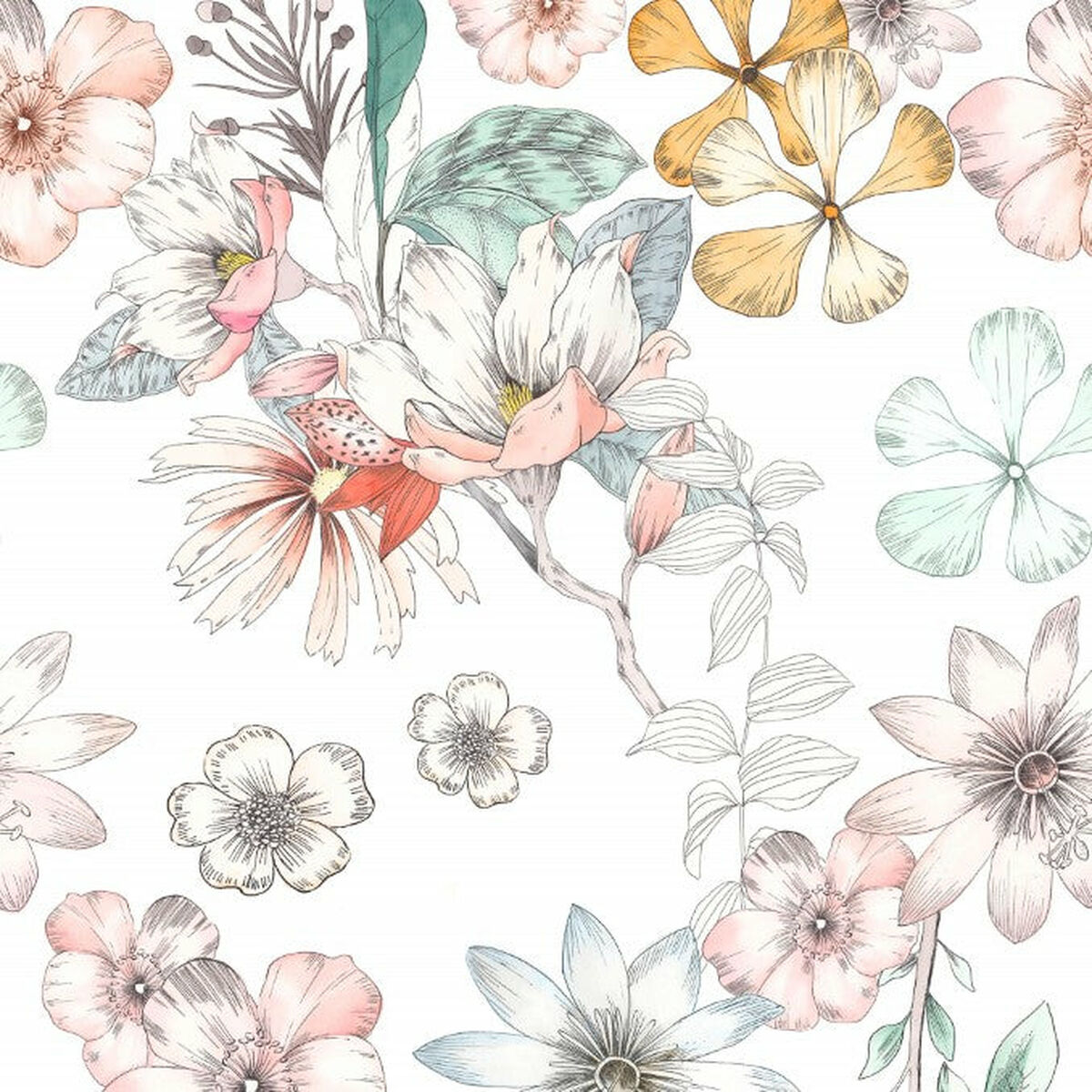 Наволочка Decolores Calcuta Разноцветный 65 x 65 cm-3