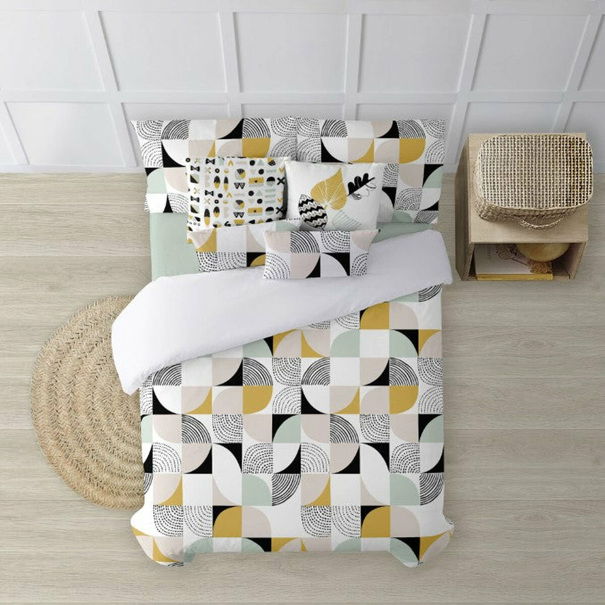 Пододеяльник Ripshop Anna Разноцветный 180 x 220 cm-3