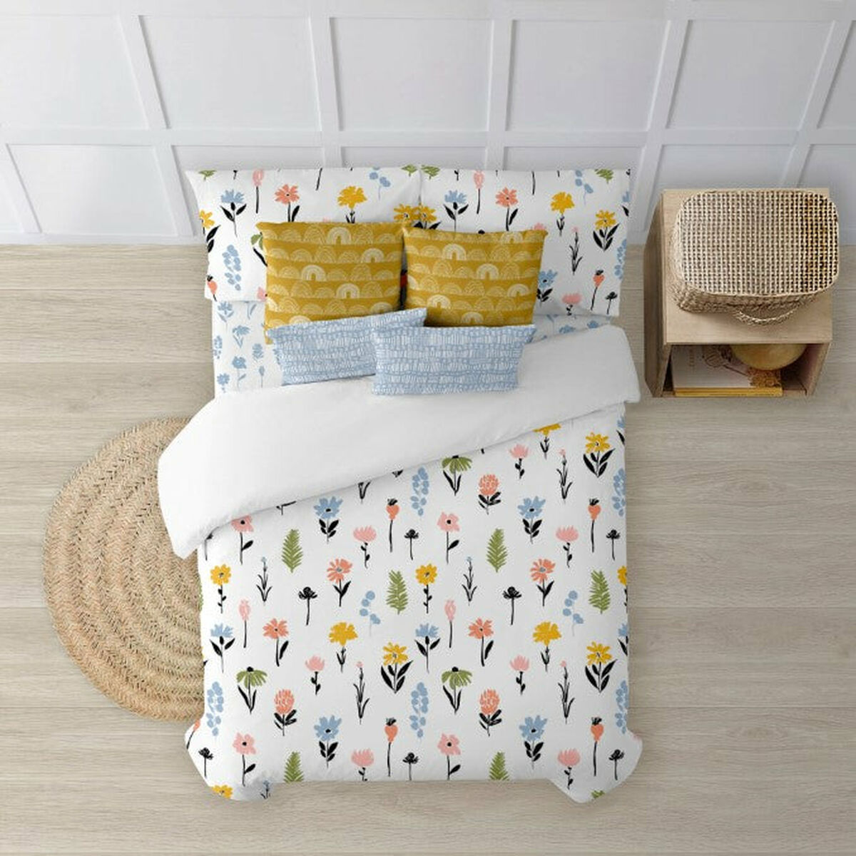 Пододеяльник Decolores Arona Разноцветный 220 x 220 cm-3