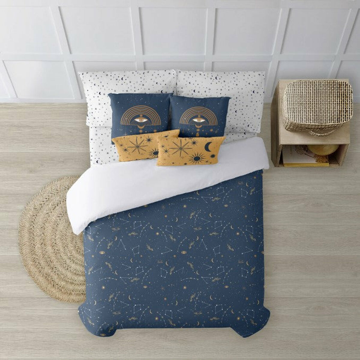 Пододеяльник Decolores Camden Разноцветный 240 x 220 cm-3