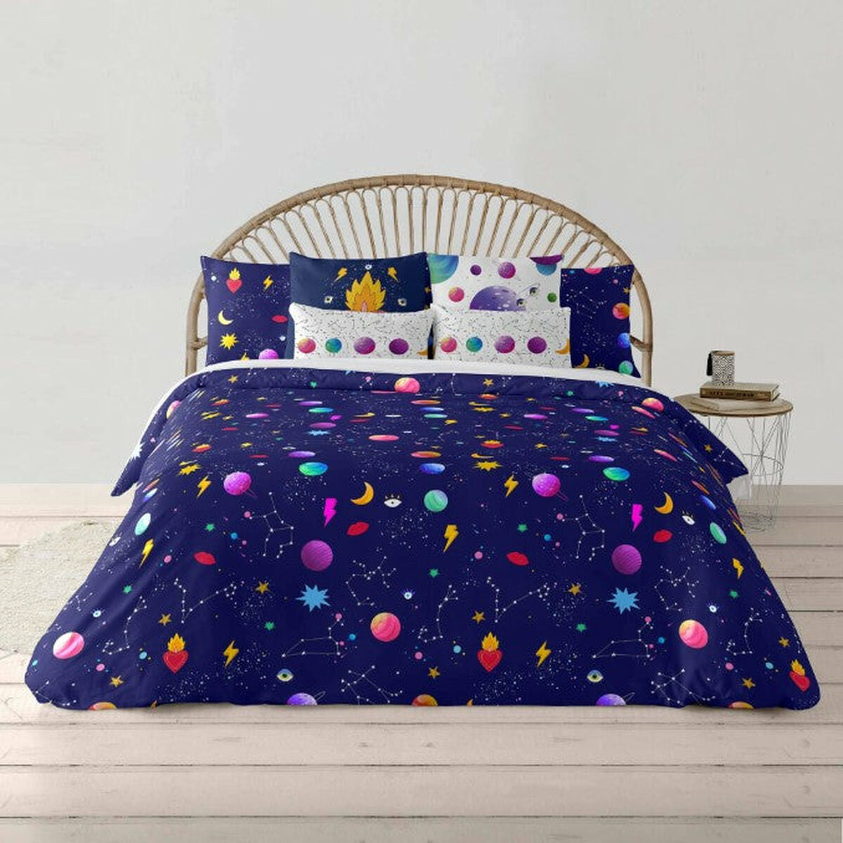 Пододеяльник Decolores Cosmos Разноцветный 240 x 220 cm-4