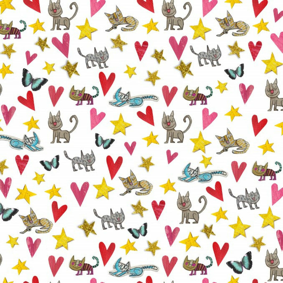 Пододеяльник Decolores Gatets Разноцветный 155 x 220 cm-4