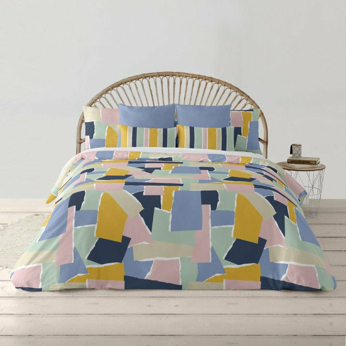 Пододеяльник Decolores Jena Разноцветный 220 x 220 cm-4