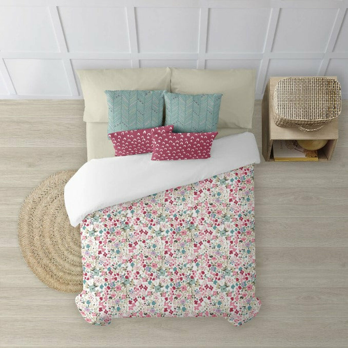 Пододеяльник Decolores Loni Разноцветный 240 x 220 cm-3