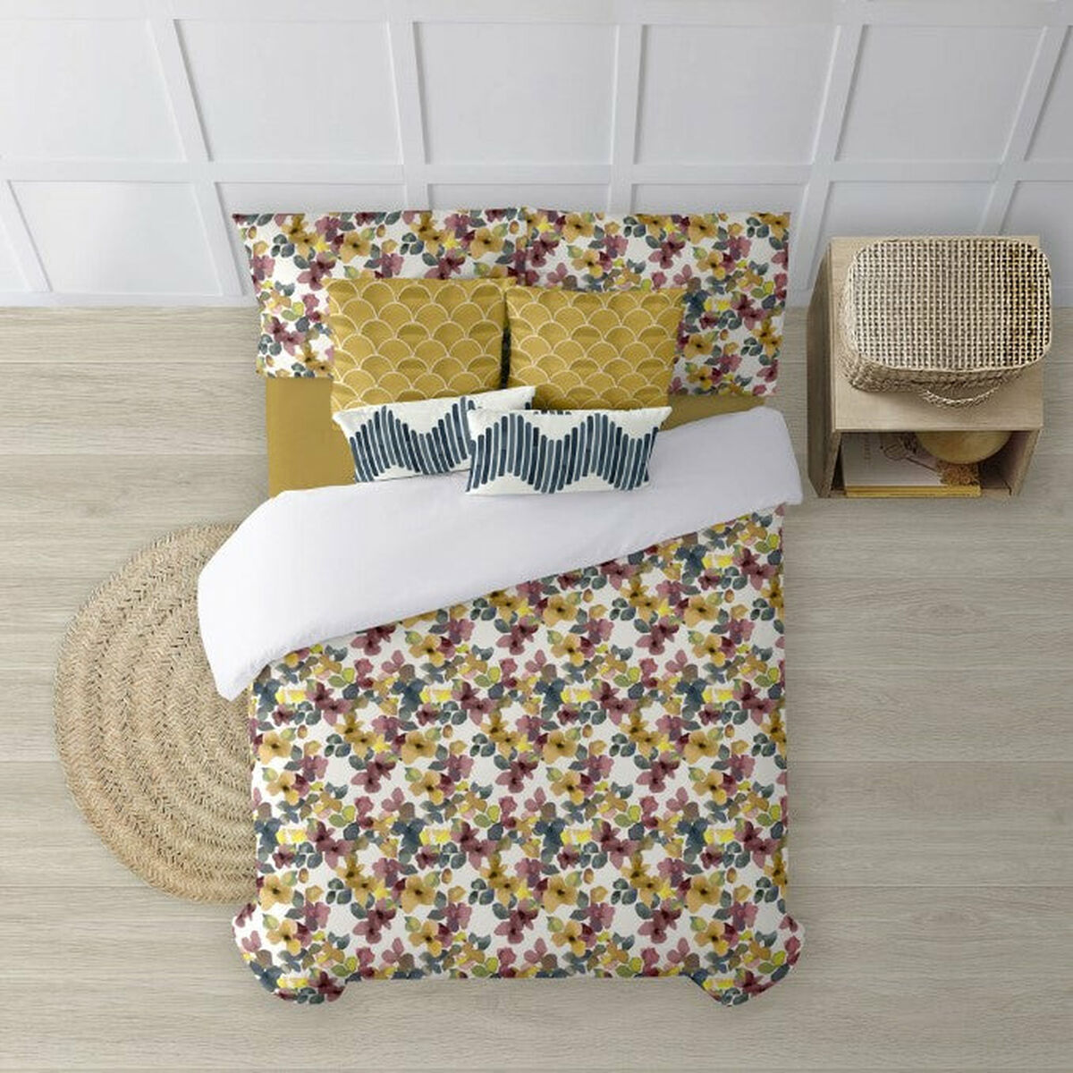 Пододеяльник Decolores Montpellier Разноцветный 240 x 220 cm-3