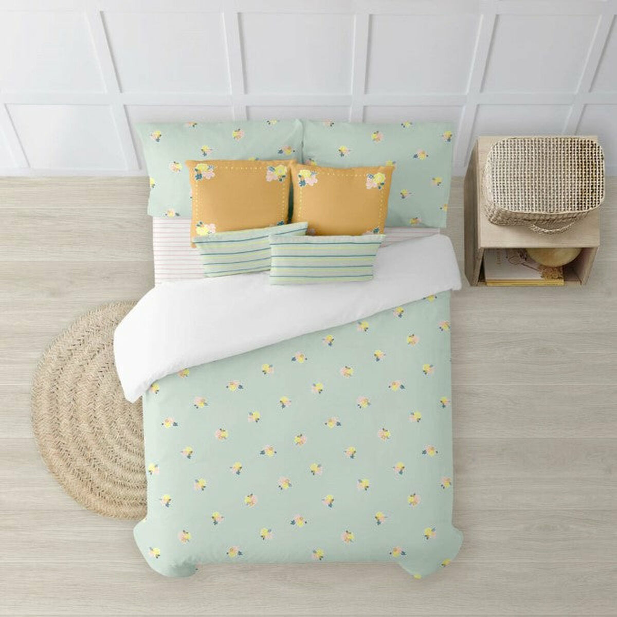 Пододеяльник Decolores Pretoria Разноцветный 220 x 220 cm-3