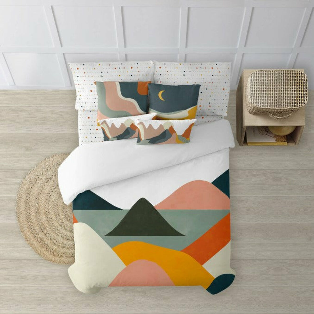 Пододеяльник Decolores Sahara Разноцветный 140 x 200 cm-3