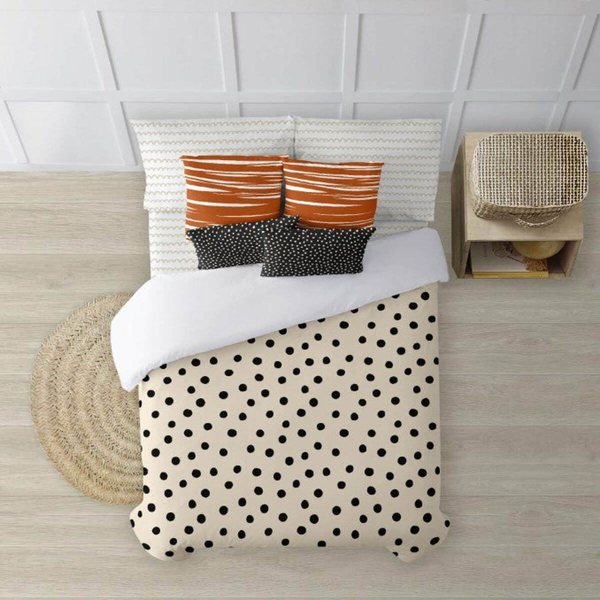 Пододеяльник Decolores Vitoria Разноцветный 240 x 220 cm-3