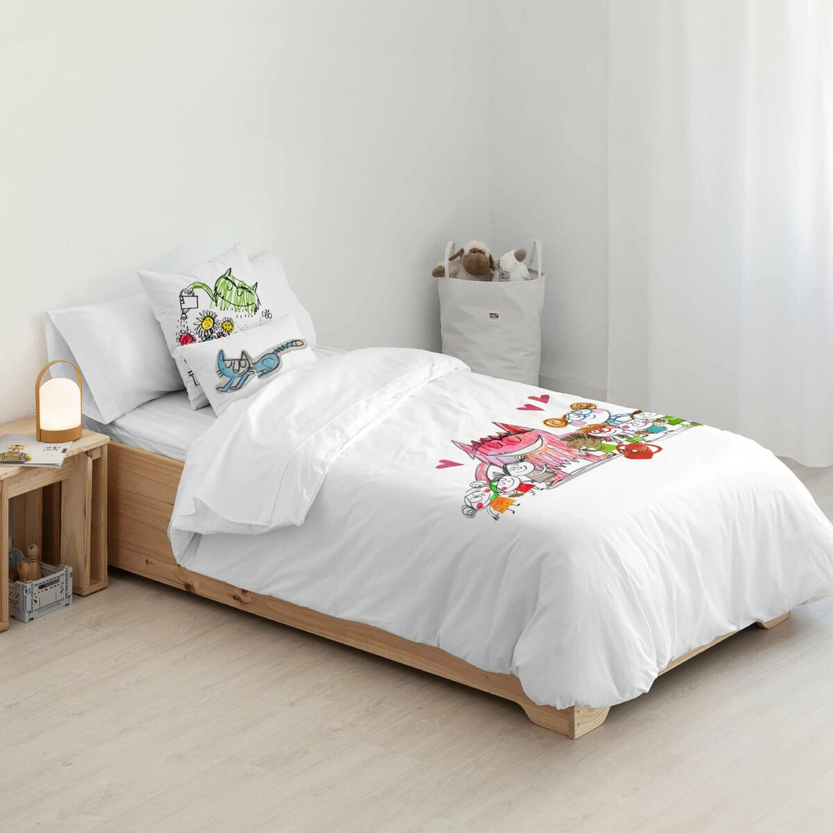 Пододеяльник Ripshop Al cole Разноцветный 240 x 220 cm Горлышко бутылки-2