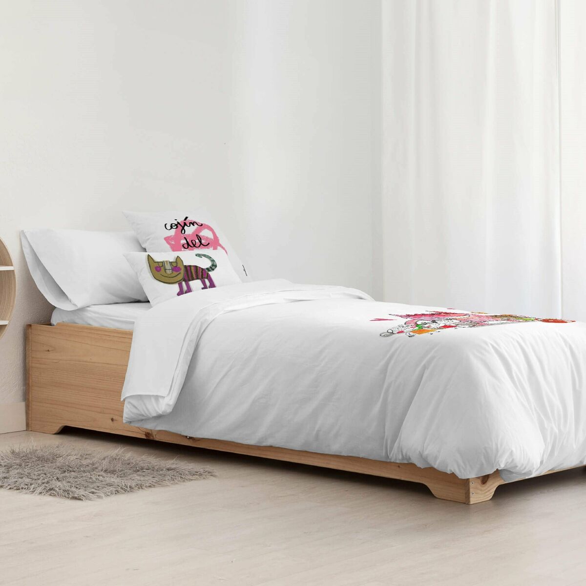 Пододеяльник Ripshop Al cole Разноцветный 140 x 200 cm Горлышко бутылки-3