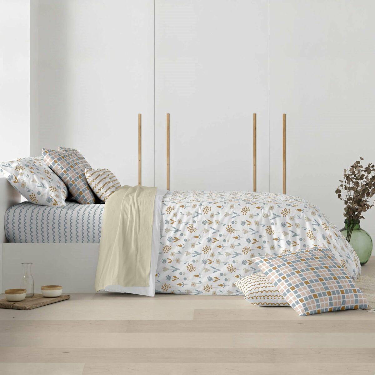 Пододеяльник Ripshop Alkamar Разноцветный 260 x 240 cm Горлышко бутылки-4
