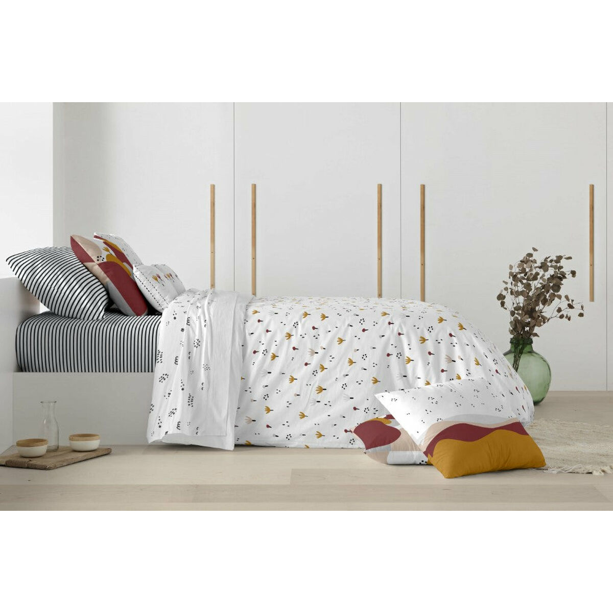 Пододеяльник Ripshop Campinas Разноцветный 140 x 200 cm Горлышко бутылки-2