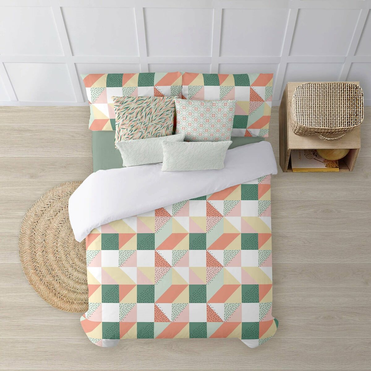 Пододеяльник Ripshop Chloe 4 Разноцветный 260 x 240 cm Горлышко бутылки-2