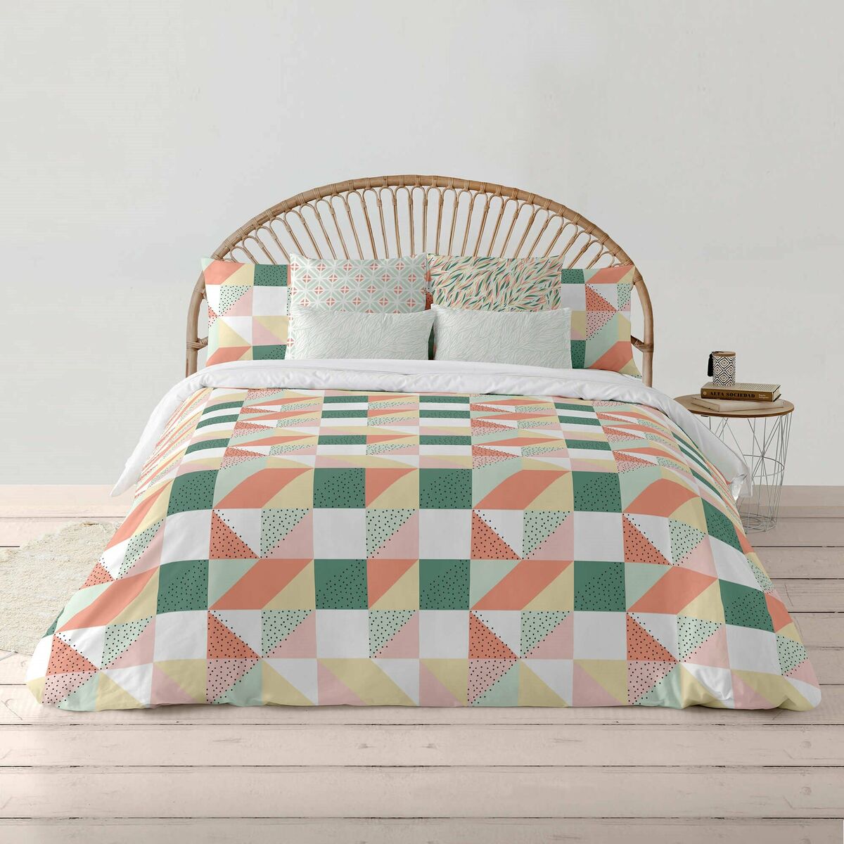 Пододеяльник Ripshop Chloe 4 Разноцветный 260 x 240 cm Горлышко бутылки-3