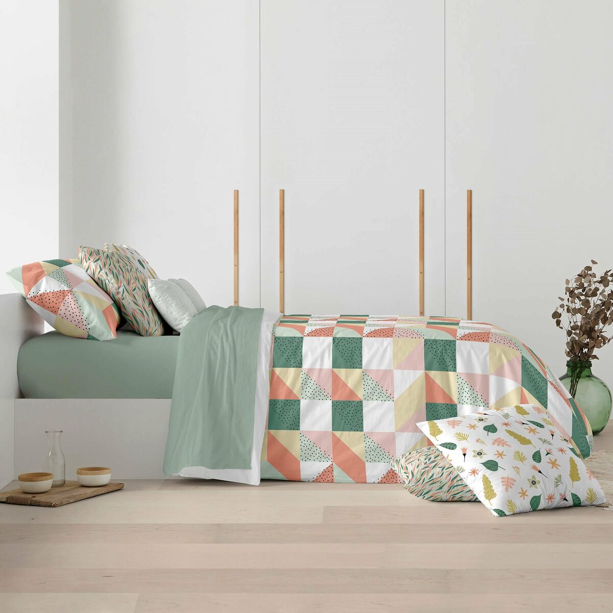 Пододеяльник Ripshop Chloe 4 Разноцветный 260 x 240 cm Горлышко бутылки-4