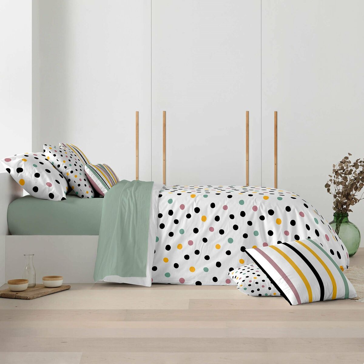 Пододеяльник Ripshop Cuzco Разноцветный 140 x 200 cm Горлышко бутылки-4