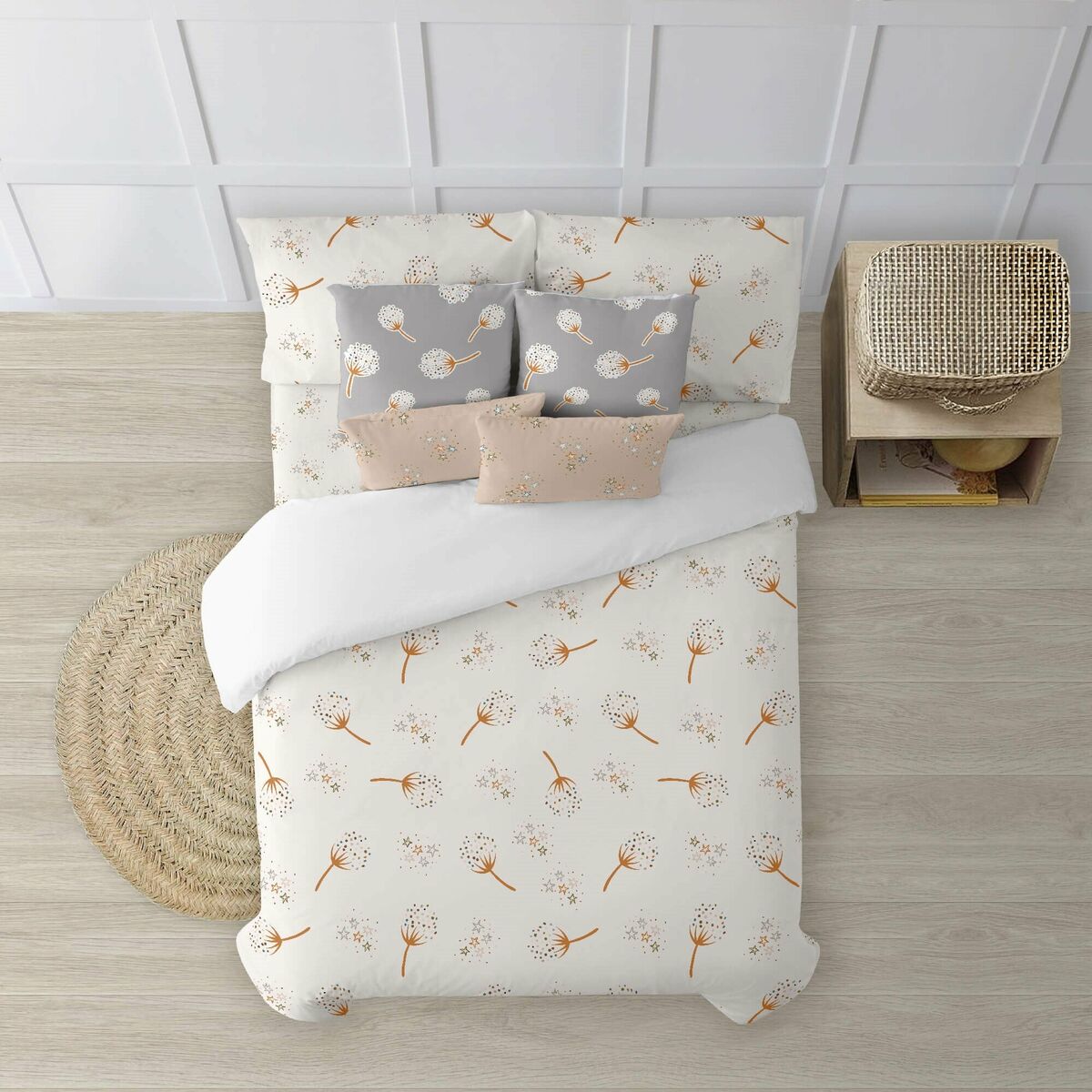 Пододеяльник Ripshop Delft Разноцветный 260 x 240 cm Горлышко бутылки-2