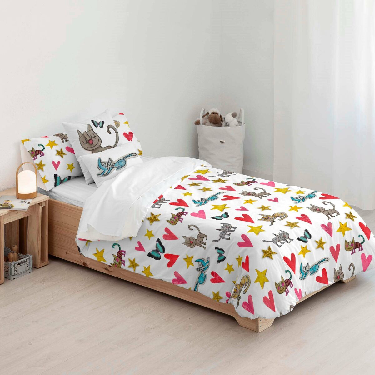 Пододеяльник Ripshop Gatets Разноцветный 260 x 240 cm Горлышко бутылки-2