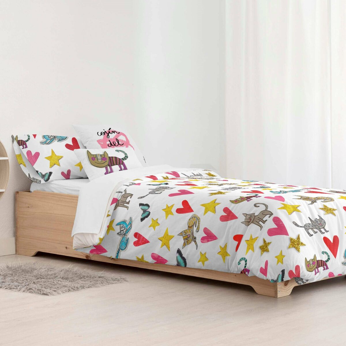 Пододеяльник Ripshop Gatets Разноцветный 240 x 220 cm Горлышко бутылки-3