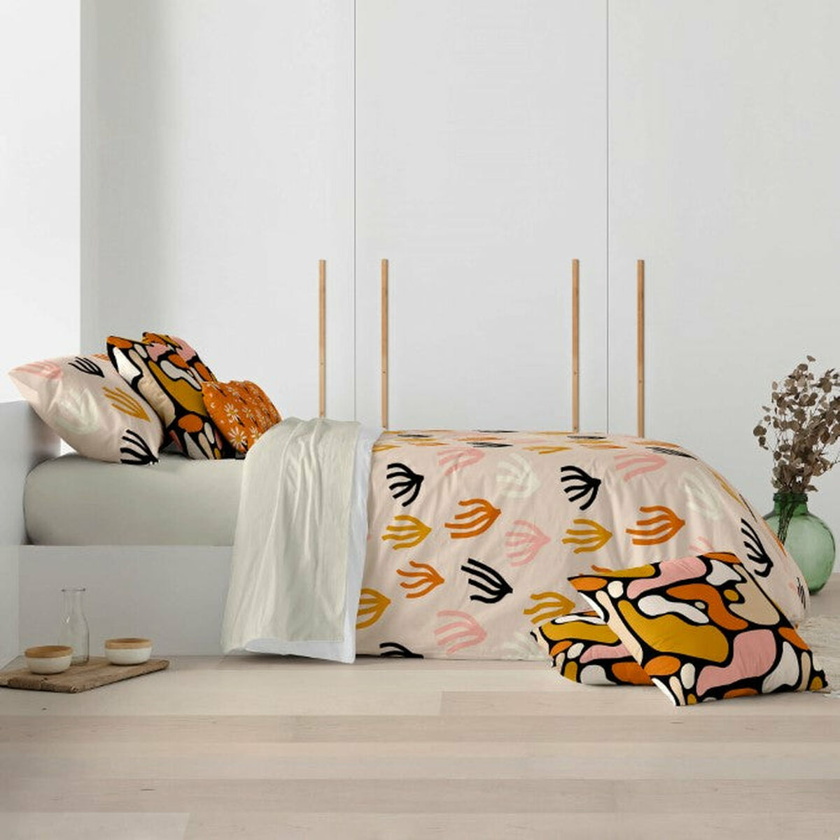 Пододеяльник Ripshop Idore Разноцветный 260 x 240 cm Горлышко бутылки-5