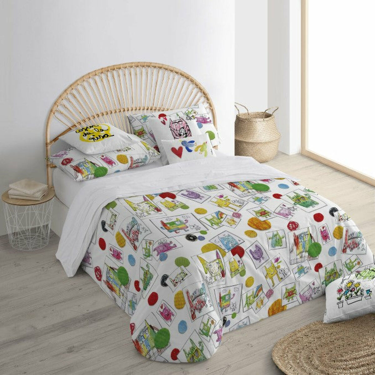 Ripshop Indiana Duvet Cover wielokolorowy 140 x 200 cm Szyja butelki-2