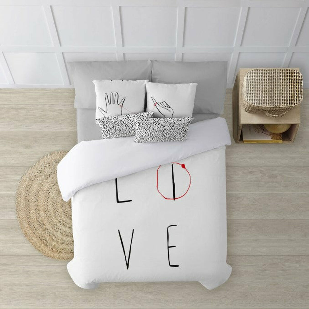Ripshop Love Duvet Cover гарданбанди бисёрҷанбаи 140 x 200 см-3