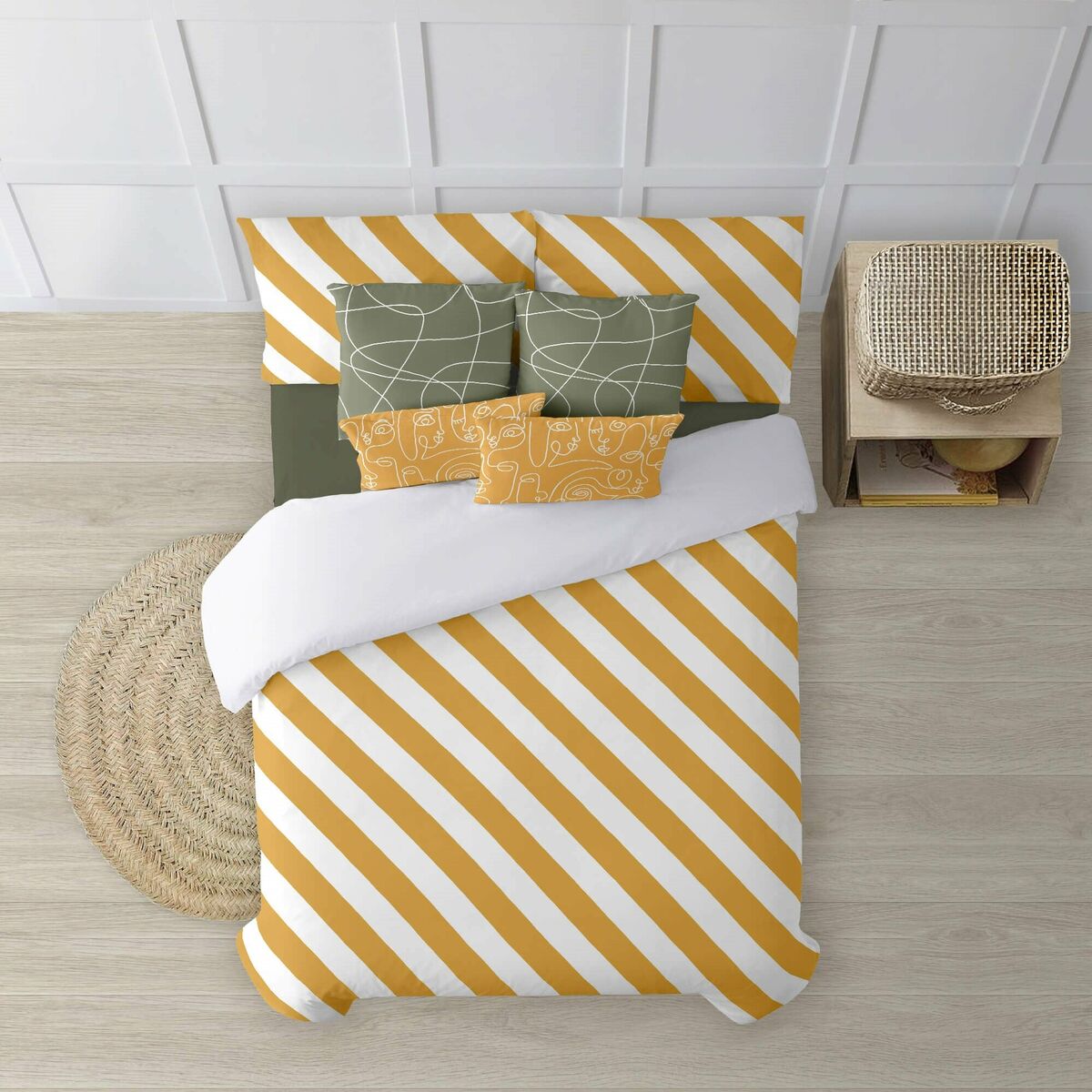 Ripshop Marsella Duvet Cover гарданбанди бисёрҷанбаи 140 x 200 см-3