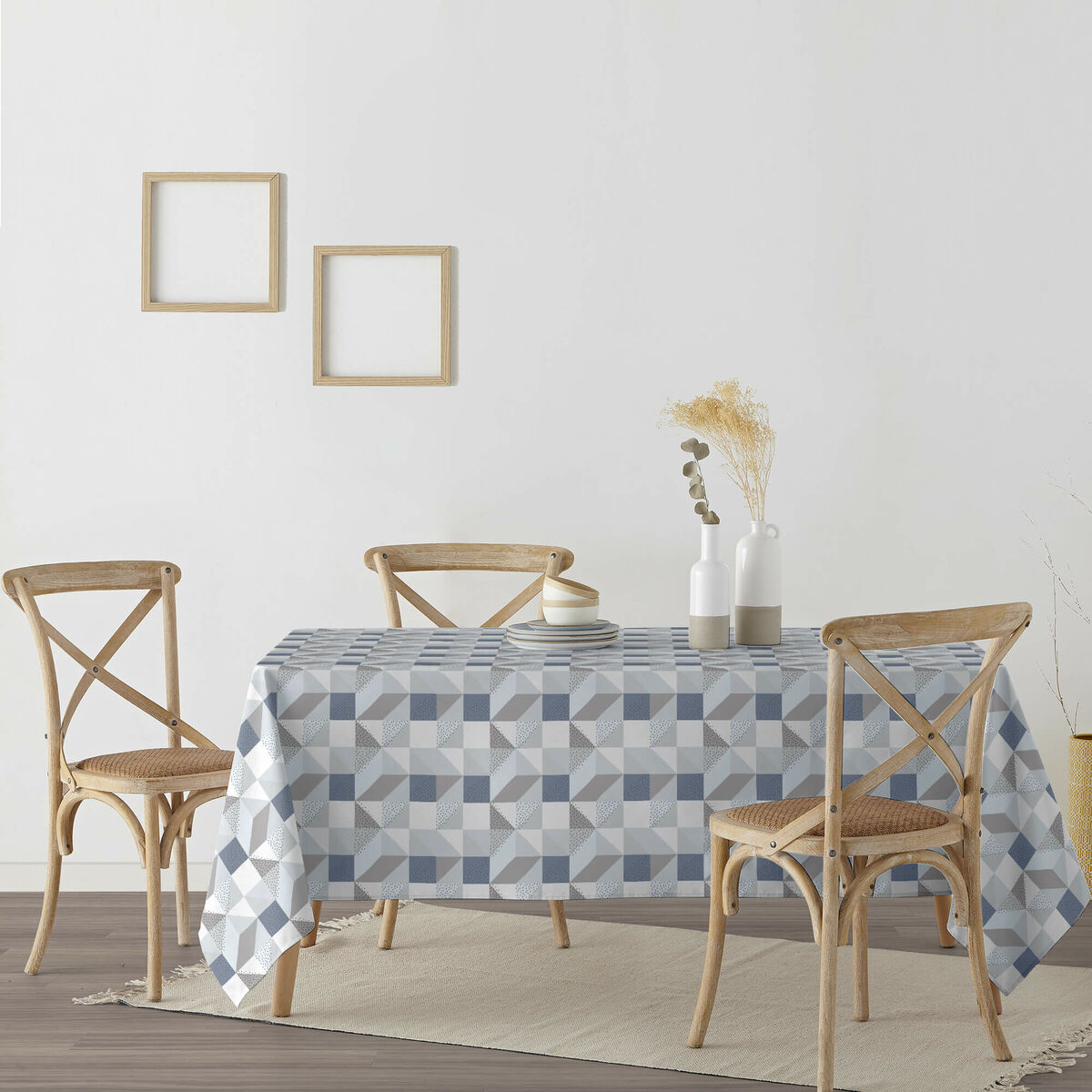 Скатерть устойчивая к пятнам Belum 0318-124 180 x 180 cm геометрический-3