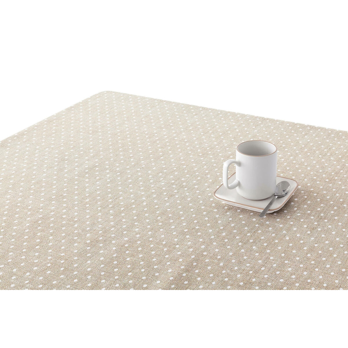 Скатерть из смолы, устойчивая к пятнам Belum Plumeti Белый 250 x 140 cm-6