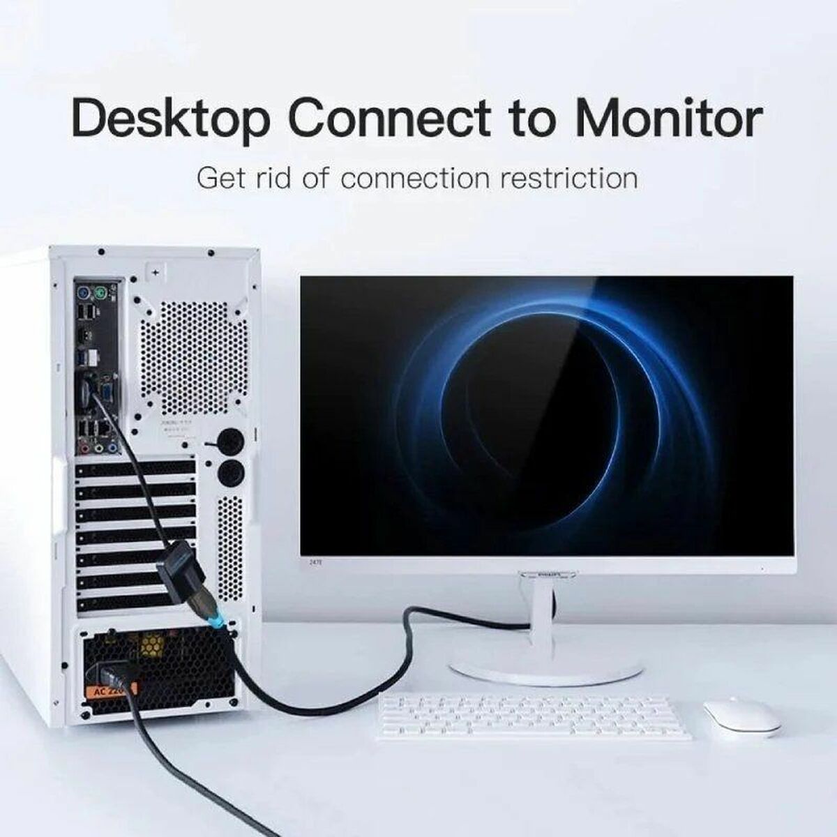 Адаптер VGA - HDMI Vention ACNBF-2