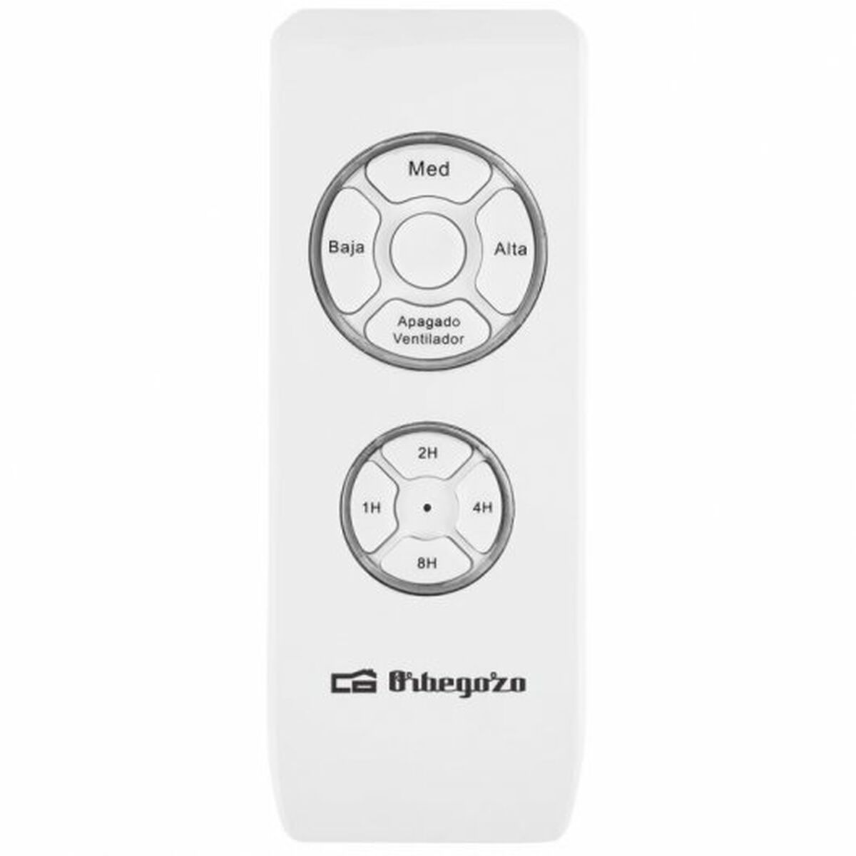 Потолочный вентилятор со светом Orbegozo CP 104132 60 W Чёрный-2