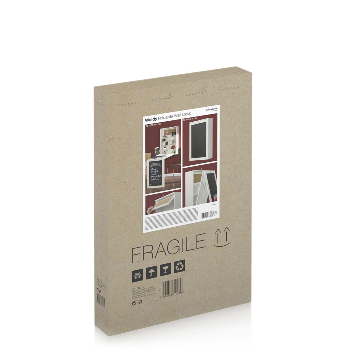 Складной Настенный Письменный Стол Woldy InnovaGoods-8