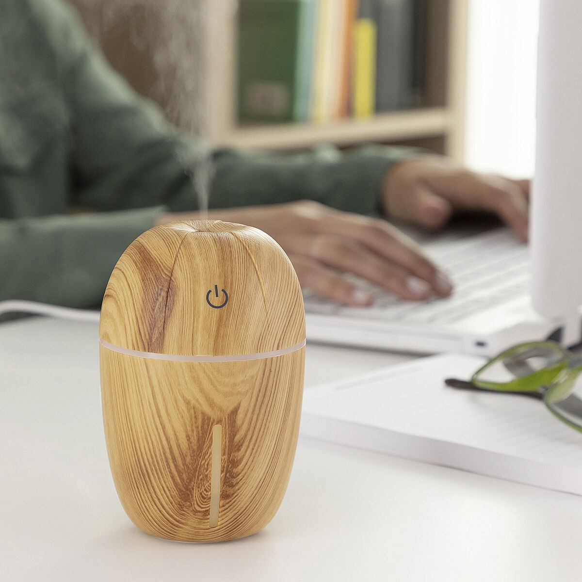 Honey Pine InnovaGoods Mini Humidifier and Odor Sprayer-3
