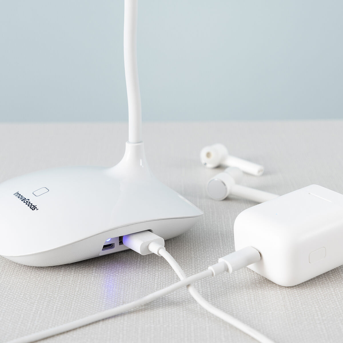 Аккумуляторная сенсорная светодиодная настольная лампа Lum2Go InnovaGoods-7