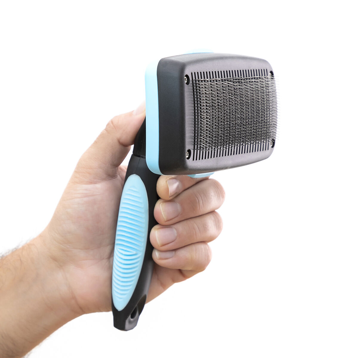 Щетка для чистки домашних животных с выдвижными щетинками Groombot InnovaGoods-8