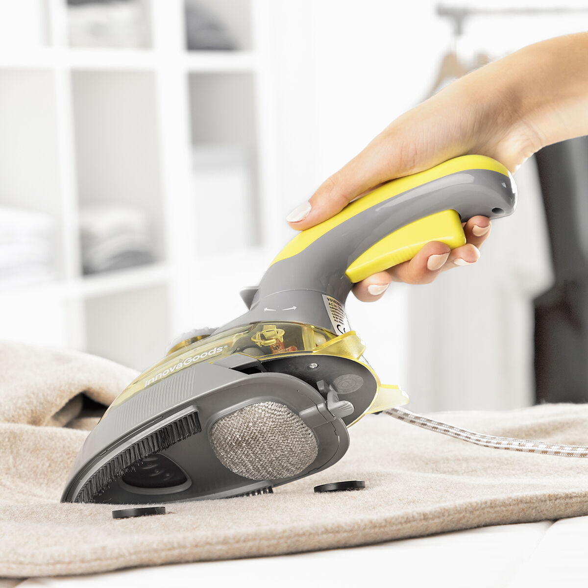 Velyron InnovaGoods 800 W Vertical and Horizontal 2-in-1 Steam Mini Iron-5