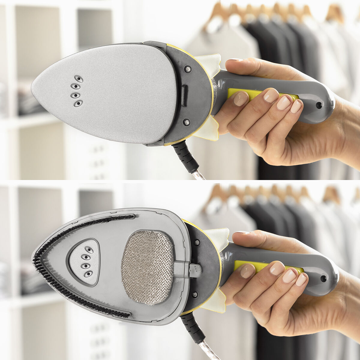 Velyron InnovaGoods 800 W Vertical and Horizontal 2-in-1 Steam Mini Iron-8