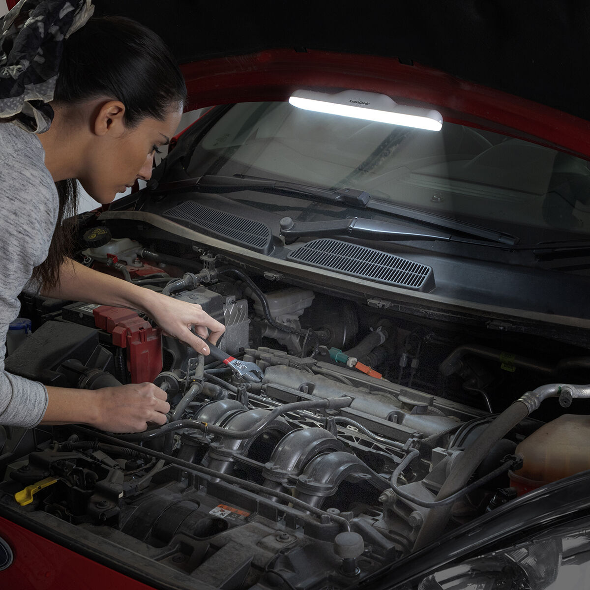 2-в-1 магнитная перезаряжаемая светодиодная лампа Lamal InnovaGoods-7