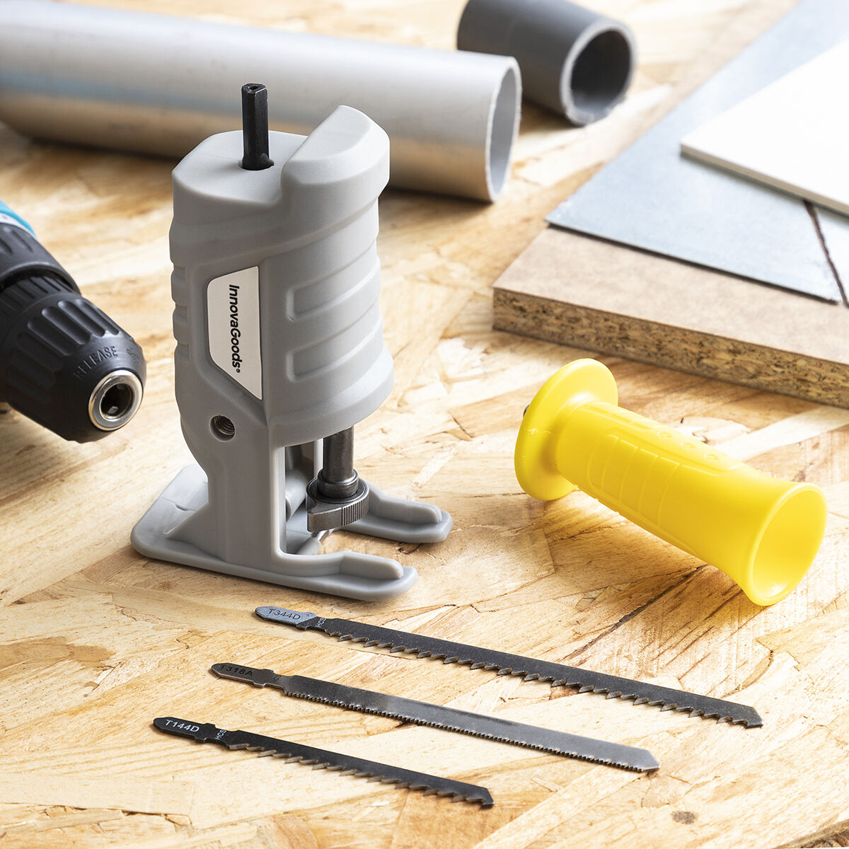 Jrill InnovaGoods Matkap Jigsaw Adaptörü-5