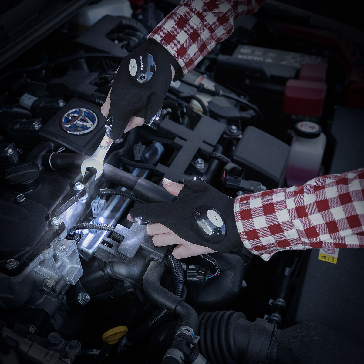 Gleds InnovaGoods LED Eldiven 2 adet-5