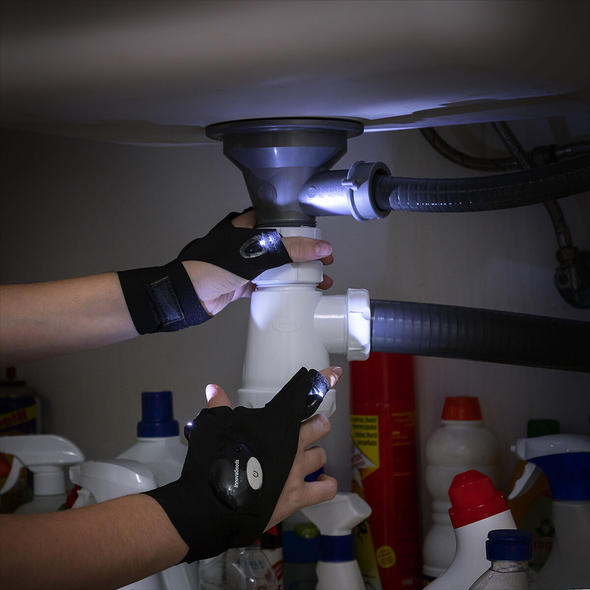 Gleds InnovaGoods LED Eldiven 2 adet-6