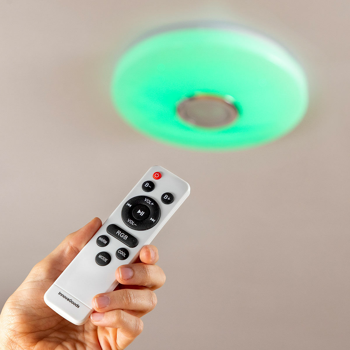 Светодиодный потолочный светильник с динамиком Lumavox InnovaGoods-7