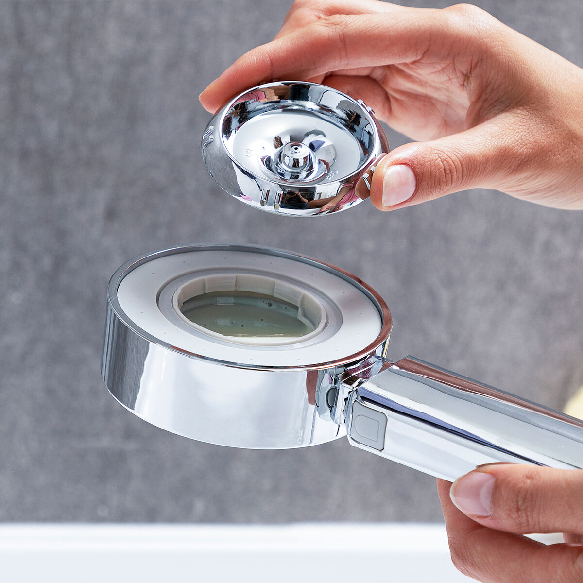 带有3合1分配器Xawara InnovaGoods的双淋浴湖-4