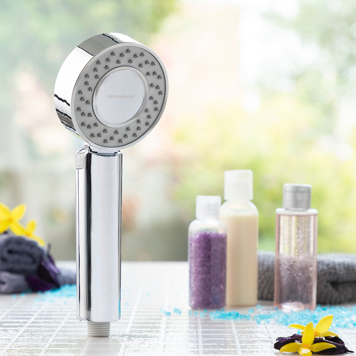 带有3合1分配器Xawara InnovaGoods的双淋浴湖-6