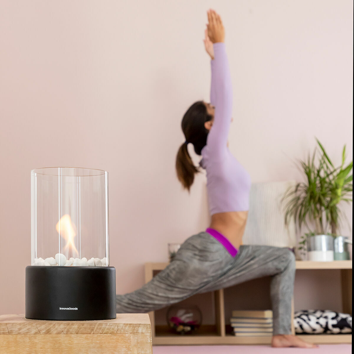 Декоративный настольный биоэтаноловый камин Heatfir InnovaGoods-6