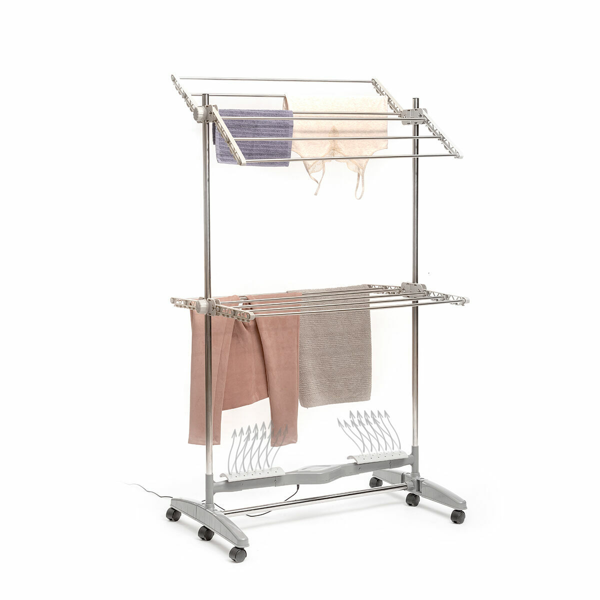 Dryllon InnovaGoods 24 W 12 String Folding Electric Dryer with Natural Airflow-8