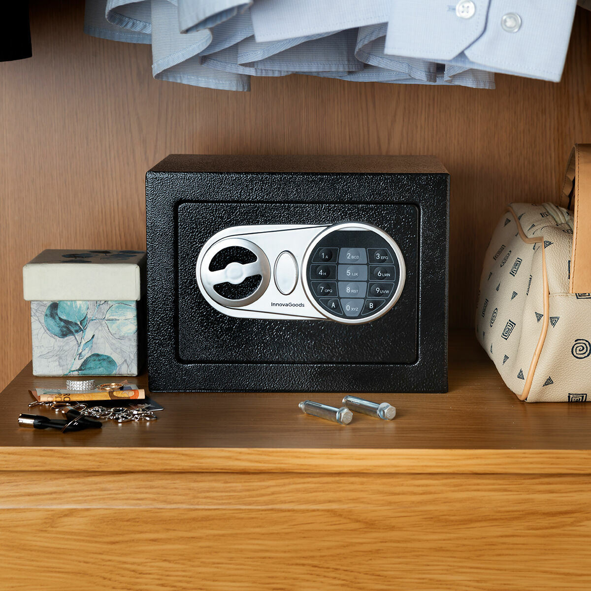 Сейф с электронным замком Safeck InnovaGoods-6