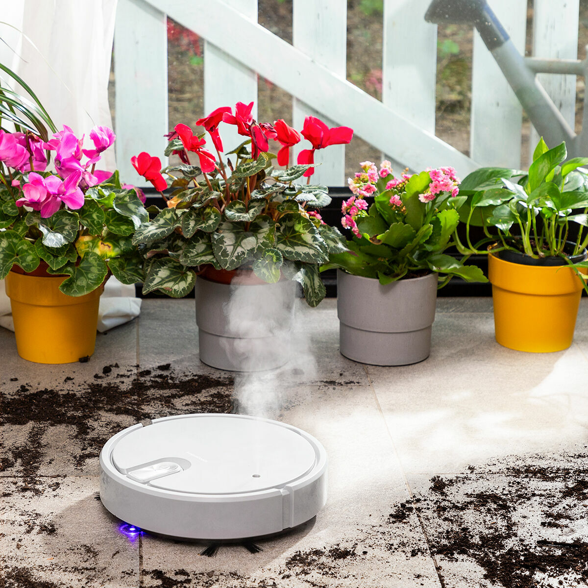 Varob InnovaGoods 5-in-1 Multifunctional Rechargeable Robot Vacuum Cleaner-8