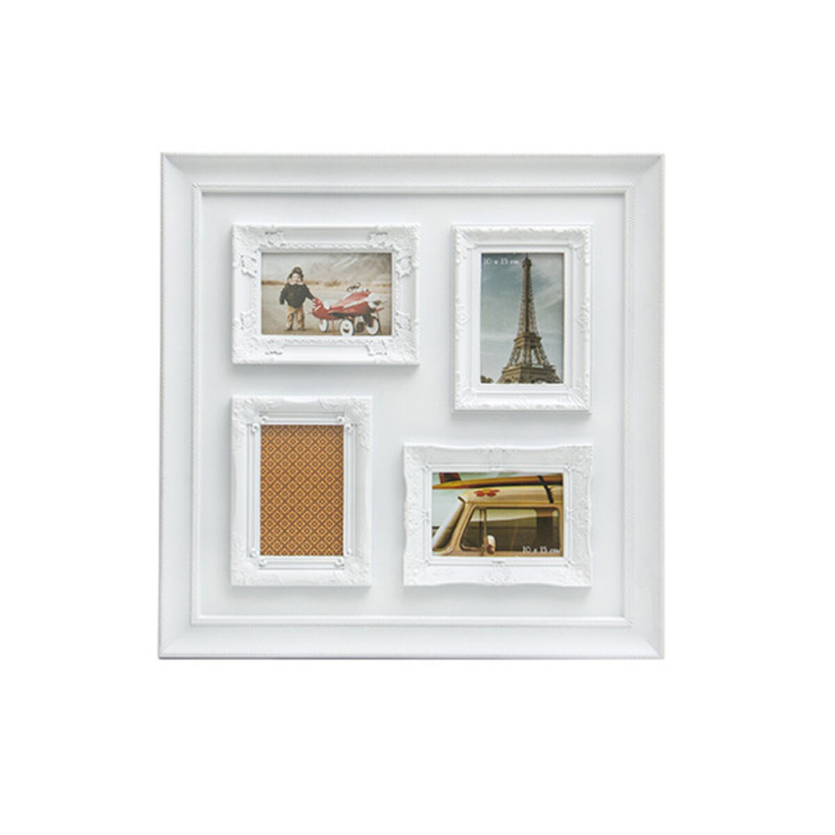 Винтажная Рамка для Нескольких Фотографий (4 фото)-3