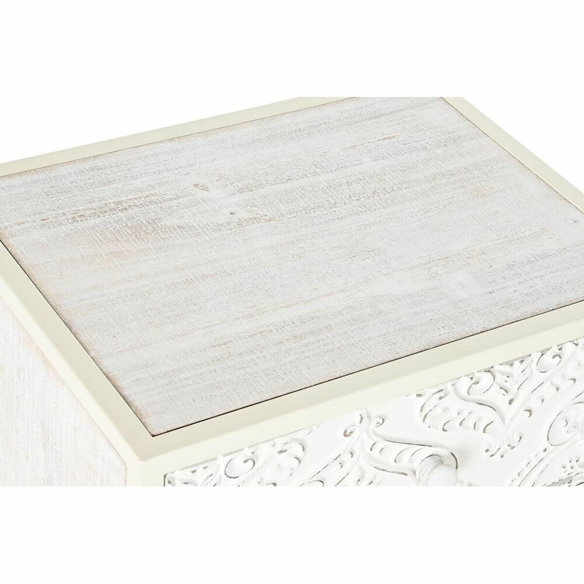 DKD Home Decor ABETO Night Table Plastic (Revised B)-4